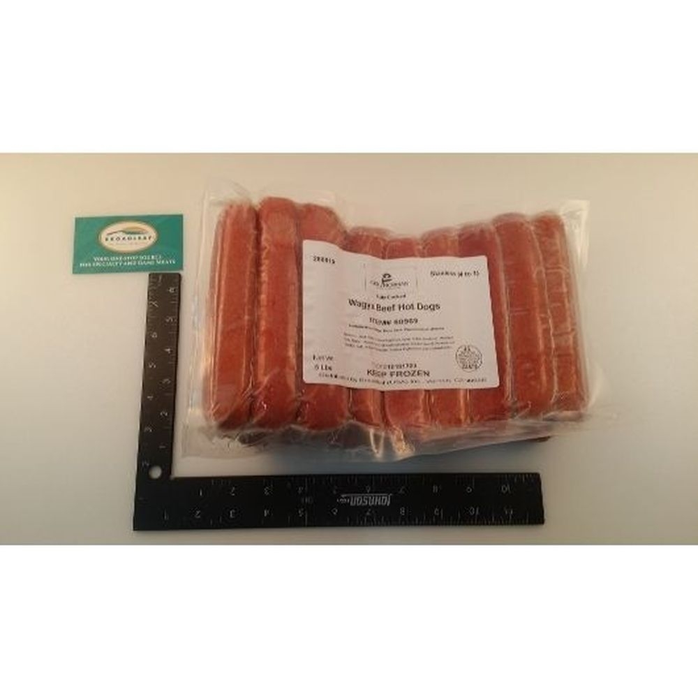 Greg Norman Skinless 4 1 Wagyu Beef Hot Dog, 5 Pound -- 40 per case