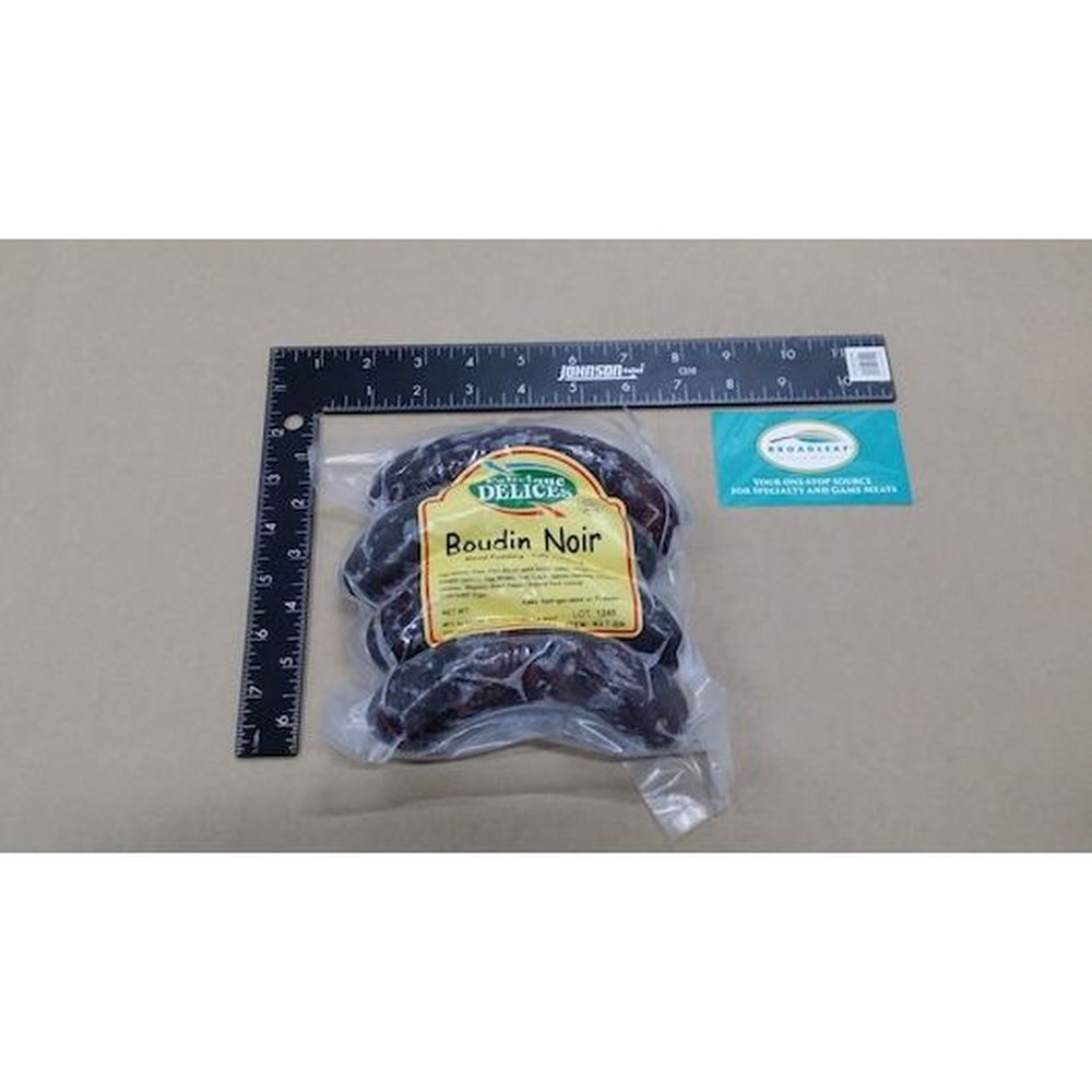 Fabrique Delices Boudin Noir Sausage, 4 Ounce -- 40 per case