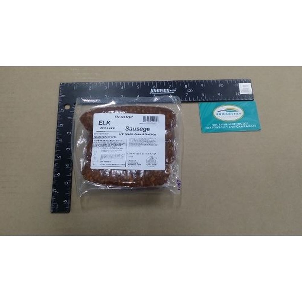 Chateau Royal Apple Pear Wine Elk Sausage, 3 Ounce -- 48 per case
