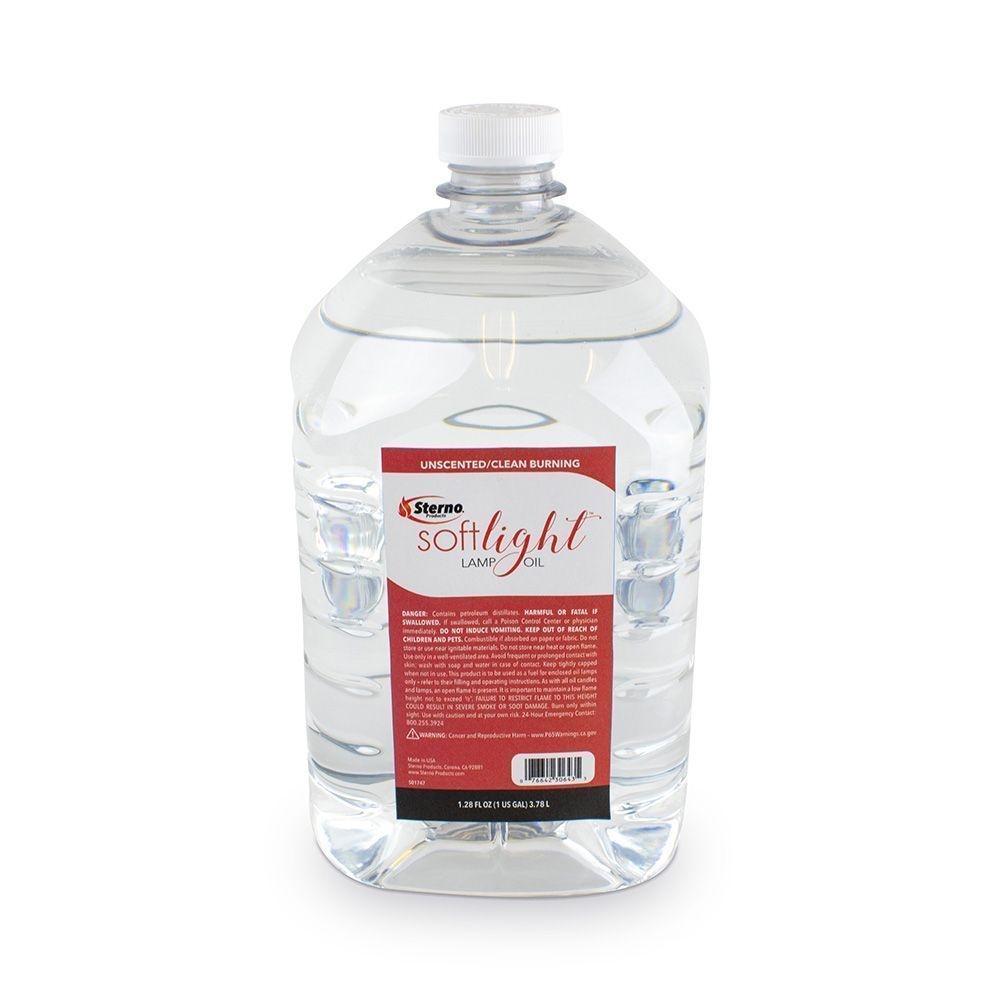 SoftLight Liquid Lamp Fuel, 1 Gallon -- 4 per case
