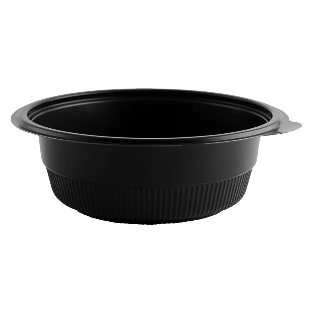 Incredi Bowls Microwavable Black Round Polypropylene Bowl, 32 Ounce -- 352 per case