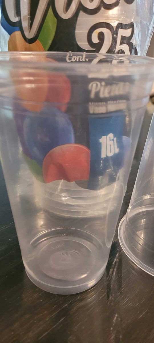 Reyma Polystyrene Translucent Clear Ribbed Wall Cup, 12 Ounce -- 1000 per case