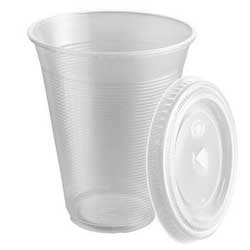 Grupo Plastic Clear Lid for 14 to 16 Ounce Cup -- 1000 per case
