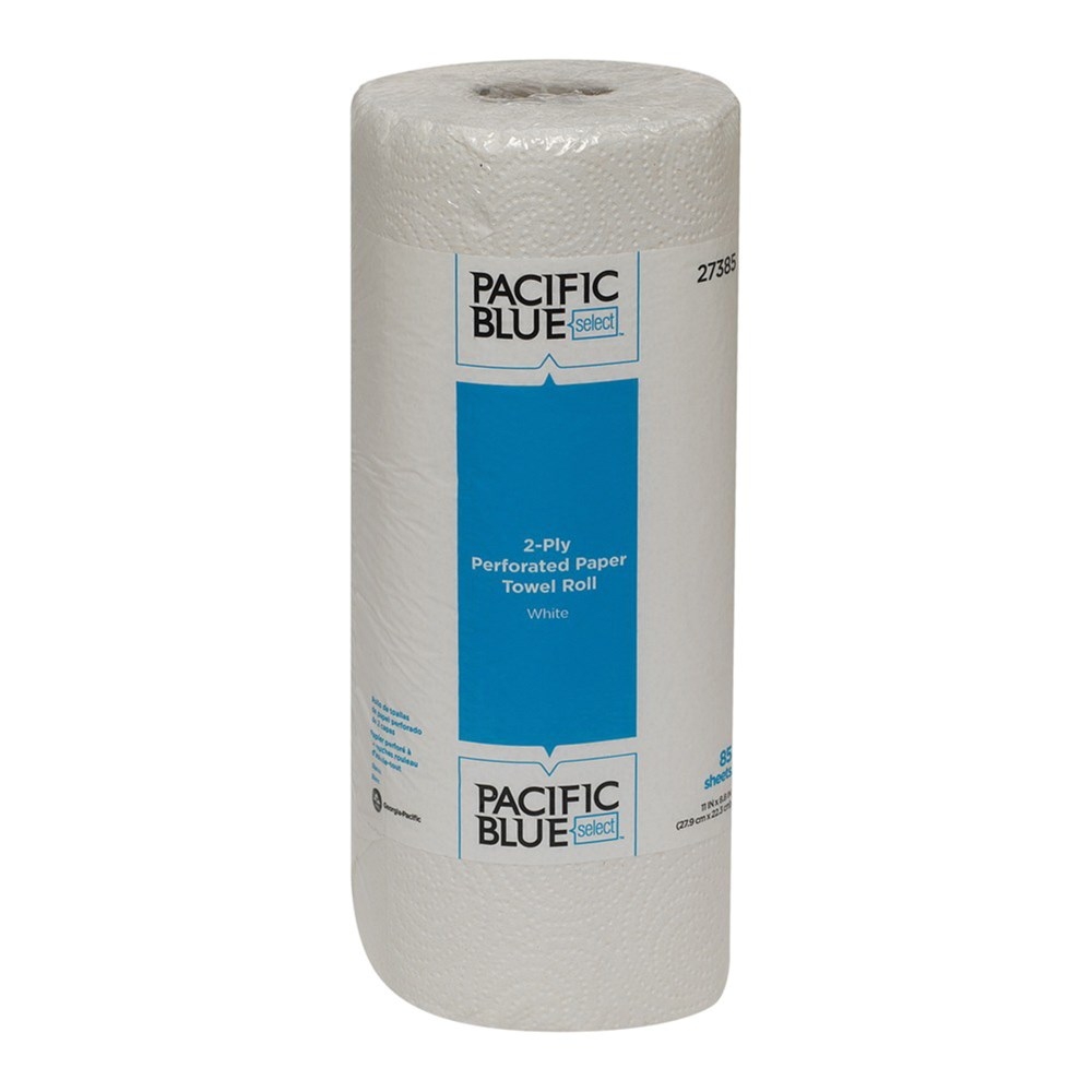 Pacific Blue Select 2 Ply White Paper Towel Refill, 85 count -- 30 per case