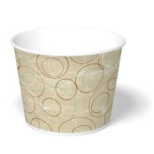 International Paper Champagne Double Poly Modified Food Bucket, 85 Ounce -- 200 per case