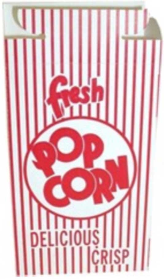 Georgia Pacific Red Dixie Popcorn Box, 4.37 x 2 x 7 inch -- 500 per case