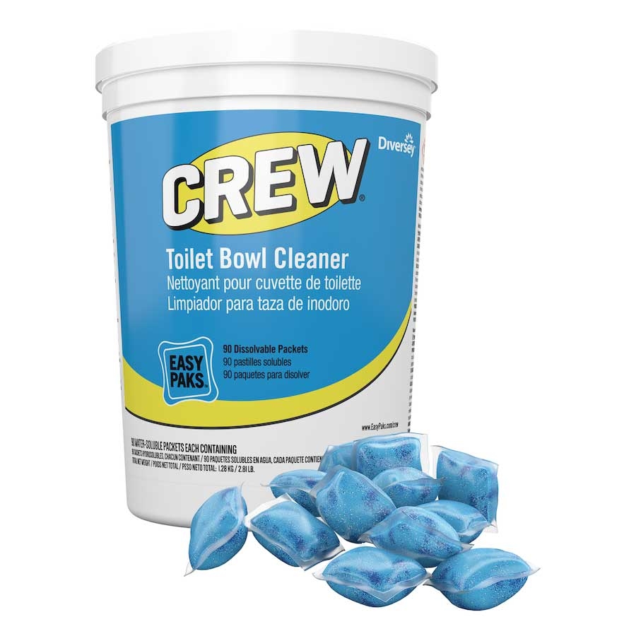 Diversey Easy Paks Crew Toilet Bowl Cleaner -- 180 per case
