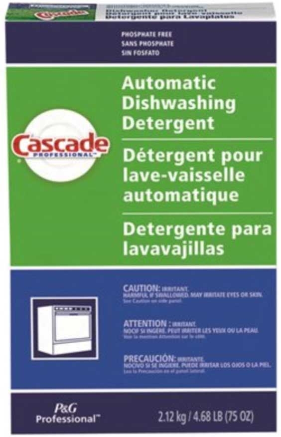 Procter and Gamble Cascade Professional Fresh Scent Dish Detergent Powder, 75 Ounce -- 7 per case
