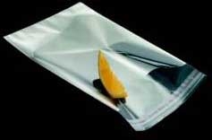 Temkin International Polypropylene Clear 1.2 Mil BOPP Flat Bag with 1 inch Lip and Tape Closure, 6.5 x 6.5 inch -- 1000 per case