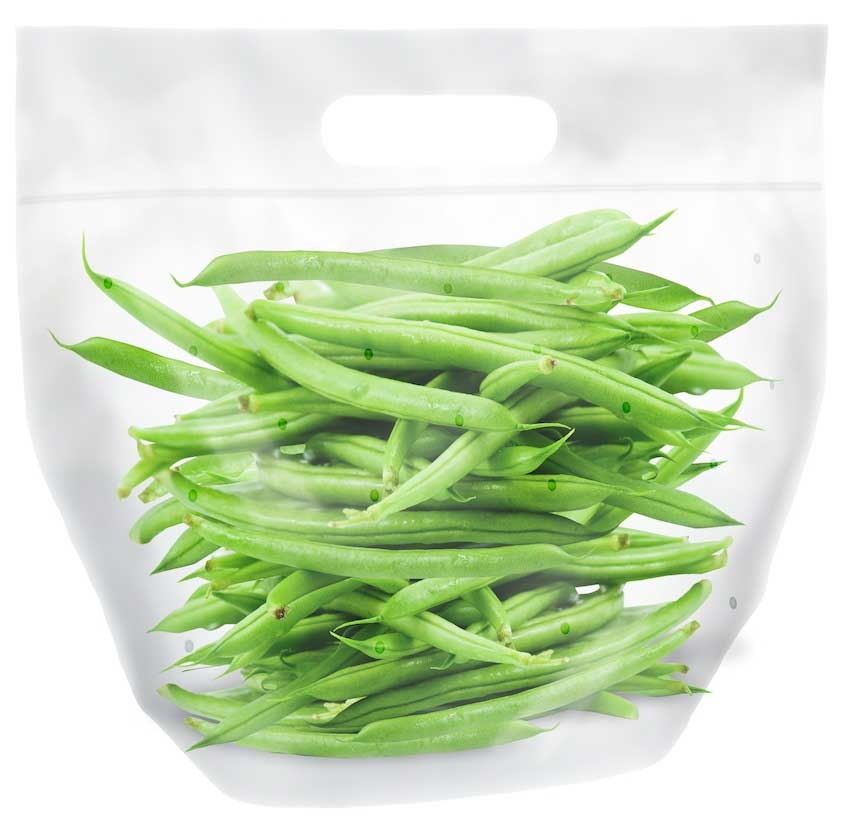 Transcontinental Fresh-N-Tasty Plastic Clear Large Produce Bag, 11 x 10 x 4 inch -- 250 per case