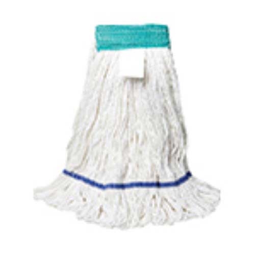 ACS Industries White Cotton/Synthetic Blend Wide Band Looped Mop -- 12 per case