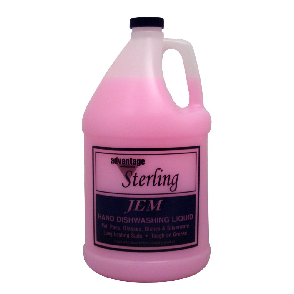Sterling JEM Pink Hand Dishwashing Detergent, 1 Gallon -- 4 per case
