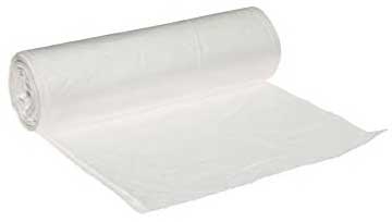 Berry Global Loadstar Linear Low Density Polyethylene White 1.3 Mil Can Liner, 46 x 26 inch -- 100 per case