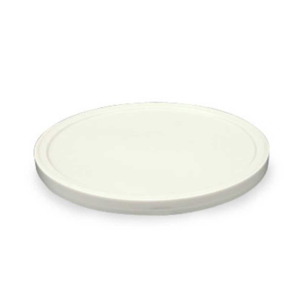 Berry Global Polyethylene Translucent Round Single Seal Lid, 0.41 inch -- 200 per case