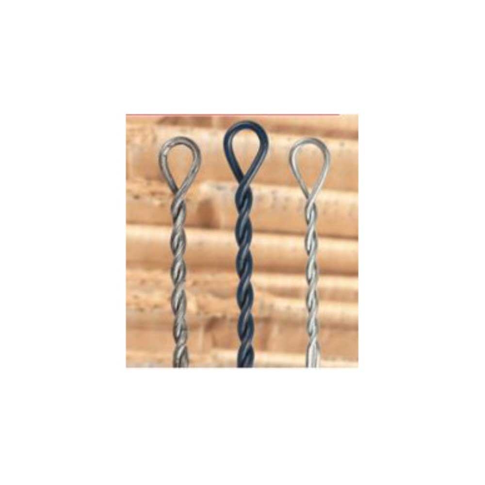 Cavert Wire Silver Baling Wire Ties -- 62 per case