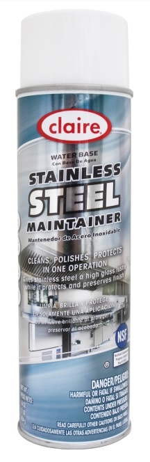 Claire Water Base Stainless Steel Maintainer, 20 Ounce -- 12 per case.