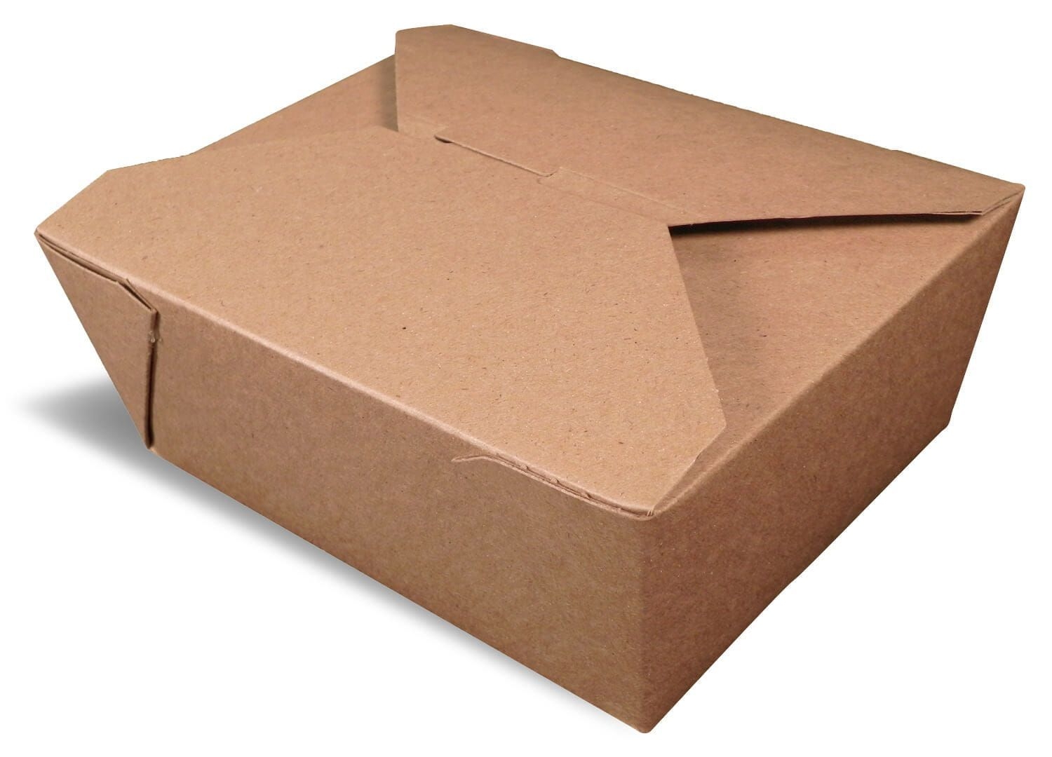 Fold-Pak Bio Plus Earth Number 3 Sonoma Print Food Container, 7.75 x 5.5 x 2.5 inch -- 200 per case.