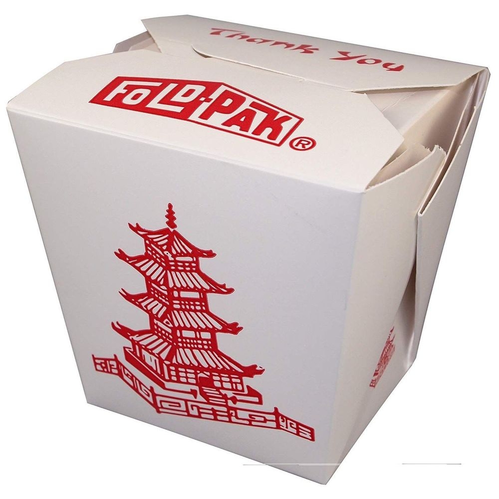 Fold-Pak Number 16 Pagoda Micro Paper Food Pail without Handle, 16 Ounce Capacity -- 450 per case