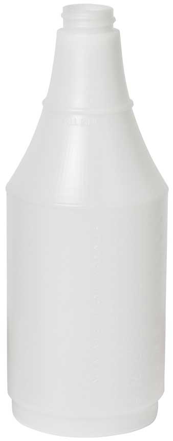Continental Commercial Graduated Center Neck Plastic Sprayer Bottle, 24 Ounce
