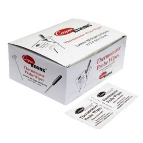 Cooper Atkins Thermometer Probe Wipes, 2 x 2 inch -- 2000 per case