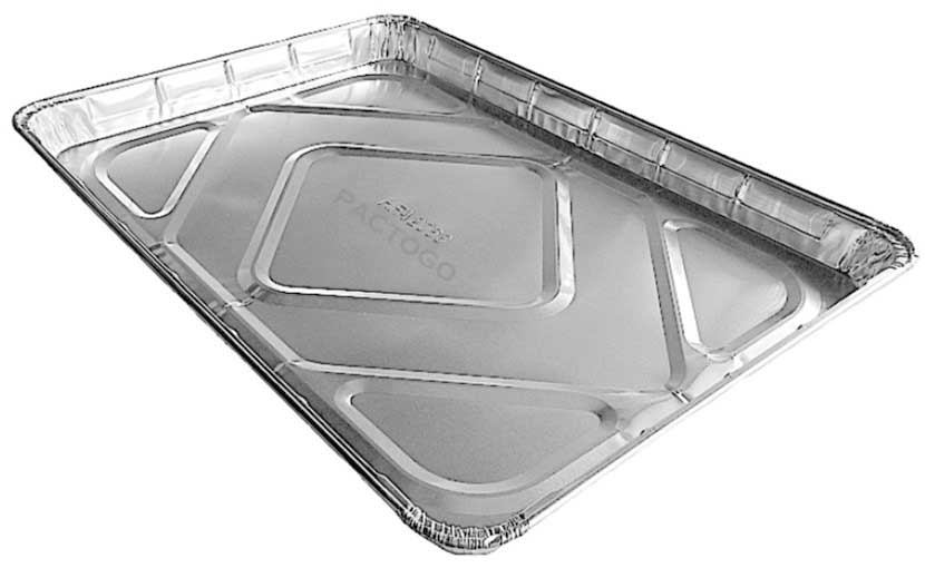 Handi Foil Aluminum Silver Half Size Rectangular Sheet Cake Pan, 120 Ounce -- 100 per case