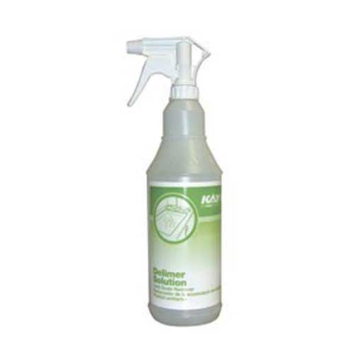 Ecolab Clear Spray Bottle with Fresh Delimer -- 12 per case