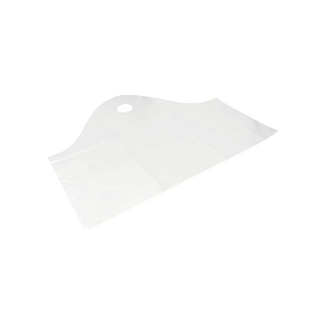Elkay White 1.25 mil High Density Polyethylene Take Out Bag with Handle, 24 x 20 inch -- 250 per case