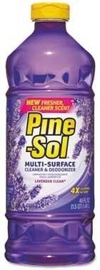 Pine Sol Lavender Clean Disinfectant Cleaner, 48 Ounce -- 8 per case