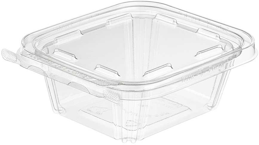 Inline Plastics Safe T Fresh Tear Strip Deli Tub, 12 Ounce -- 240 per case