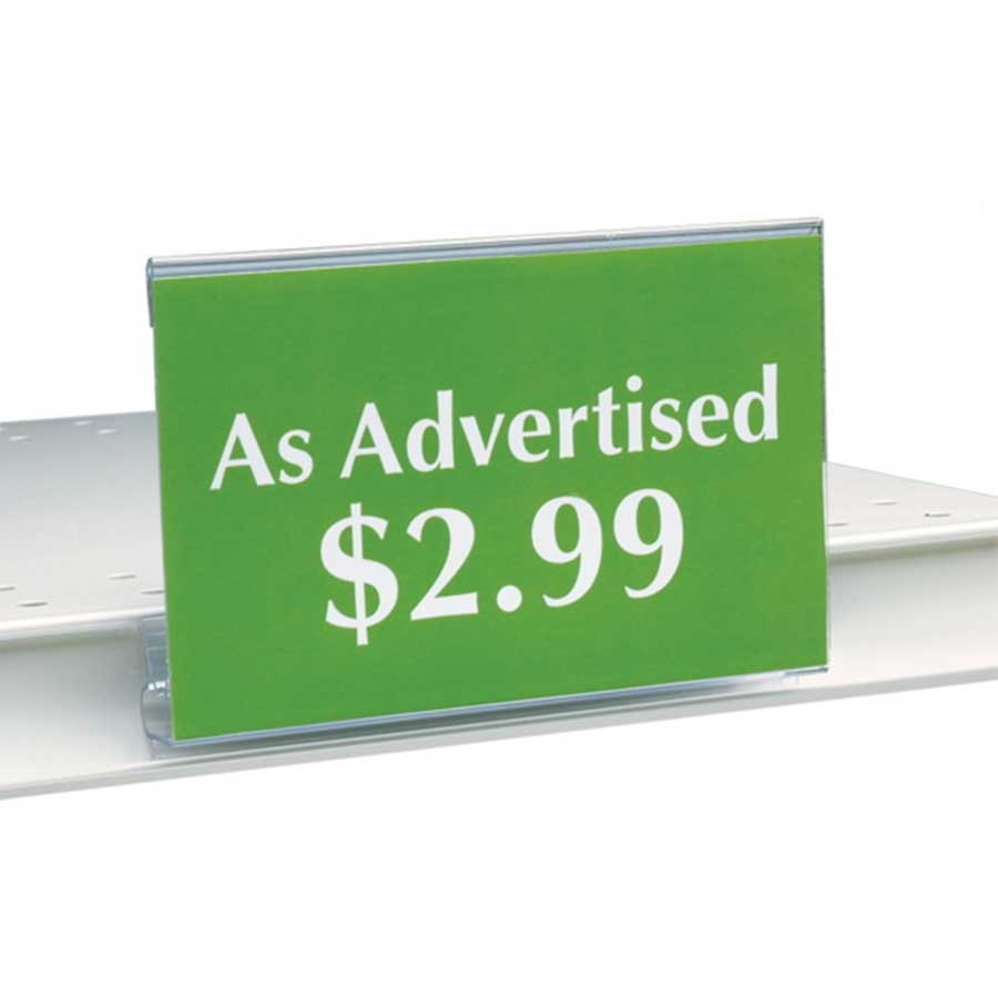 Sightline Display Multi Mount Covered Face Sign Holder - 50 per pack