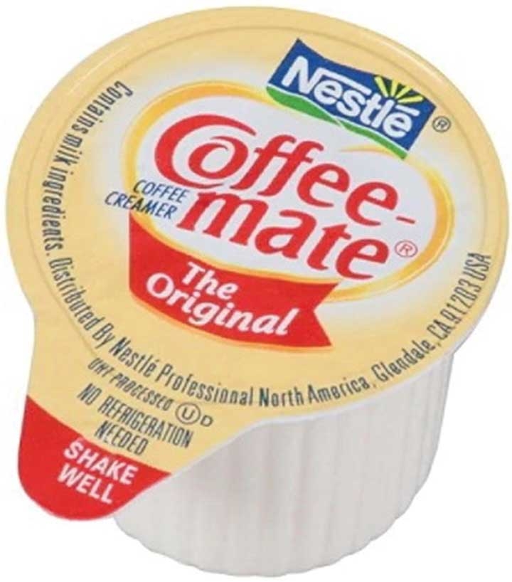 Community Coffee Mate Original Liquid Creamer, 0.375 Ounce -- 360 per case