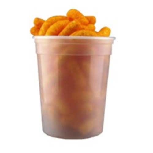 Plastic Packaging Clear Polypropylene Soup Container with Lid -- 250 per case