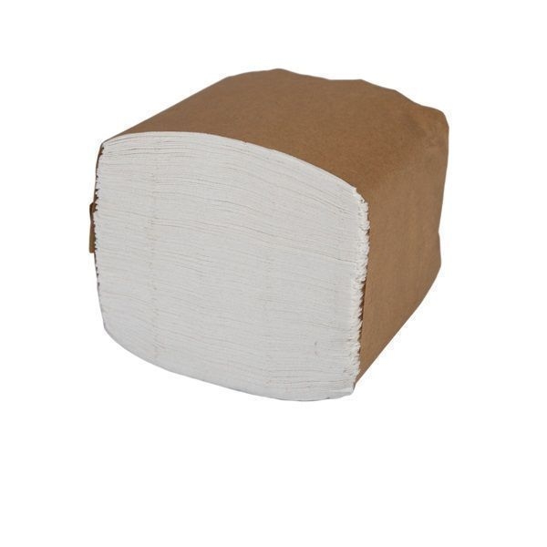 Roses White 1 Ply Paper Dispenser Napkin, 12 x 13 inch -- 6000 per case.
