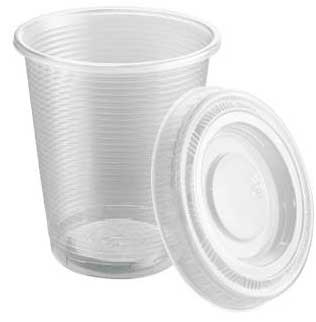 Plasticos Adheribles Del Bajio Polystyrene Clear Translucent Cup, 5.5 Ounce -- 1000 per case