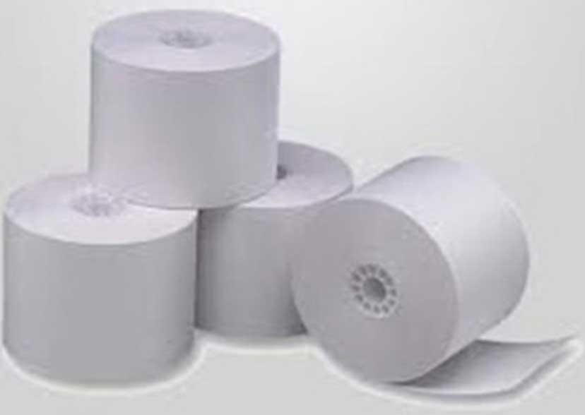 Specialty Roll Product White Bond Paper Resister Roll, 3 x 165 inch -- 30 per case