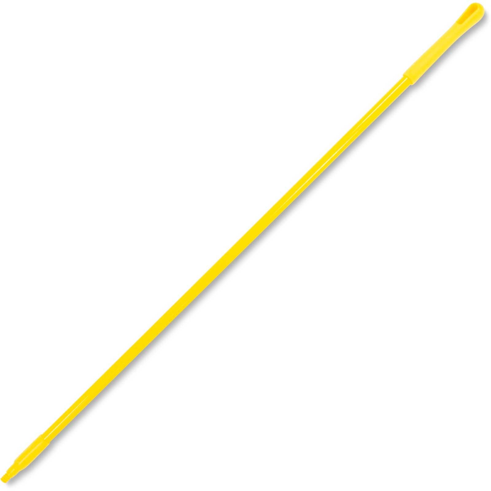 Sparta Yellow Polypropylene Color Code Fiberglass Handle, 60 inch