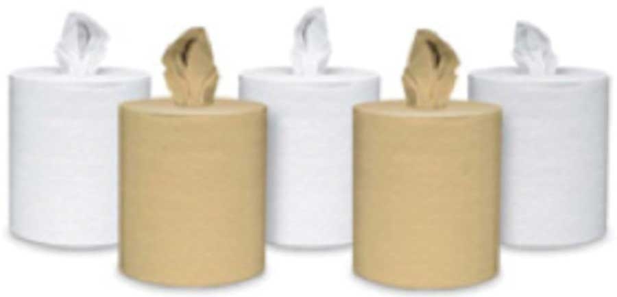 Von Drehles White 1 Ply Centerpull Paper Towel -- 6 per case