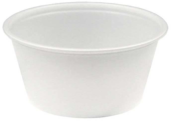 Bunzl Prime Source Polypropylene Clear Portion Cup, 1 Ounce -- 2500 per case