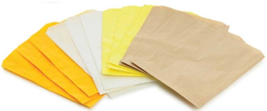 Zenith Natural Kraft Sak Snack Bag, 3.375 x 1.75 x 3.5 inch -- 1000 per case