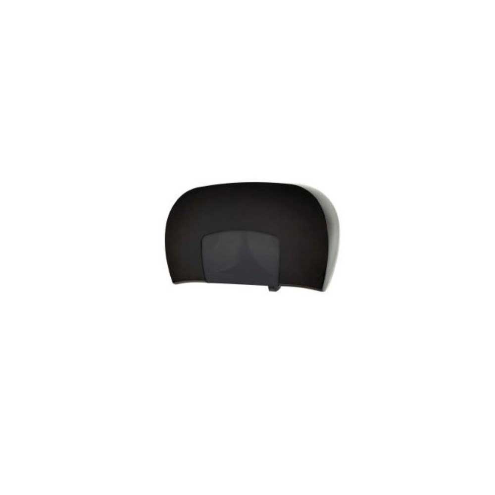 CT Commercial Paper Universal Fit Black DDI Toilet Tissue Dispenser, 4 inch Wide