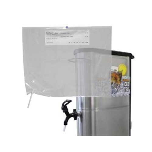 The Saftea Linear Low Density Polyethylene Tea Urn Liner, 20 x 19 inch -- 150 per case