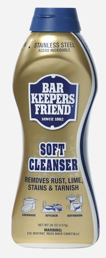 Bar Keepers Friend Soft Cleanser Liquid, 26 Ounce -- 6 per case.