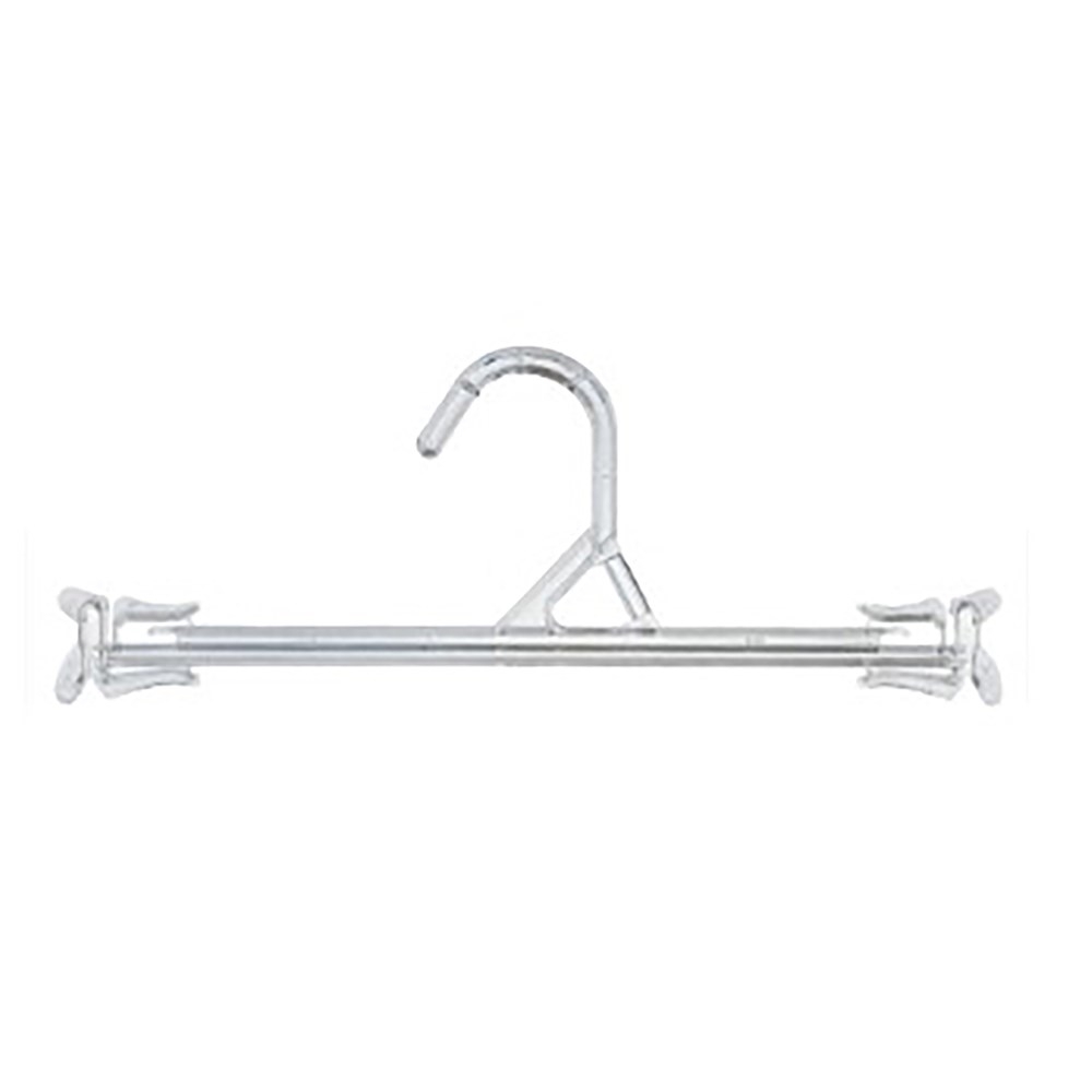 Sewing Collection Clear Plastic Bra Panty Hanger, 10 inch -- 1000 per case