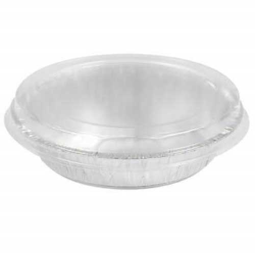 Jif Foil Silver Clear Aluminum Pan with Dome Lid, 48 Ounce Capacity -- 150 per case