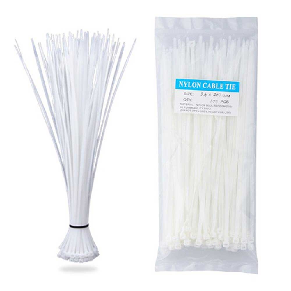 Victory Bolt Large 175 Pound Plastic Cable Tie - 100 per bag