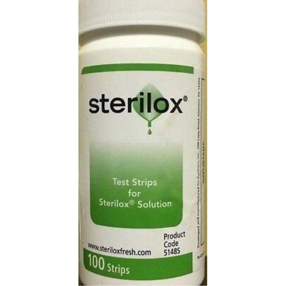 Sterilox Test Strips - 100 per pack