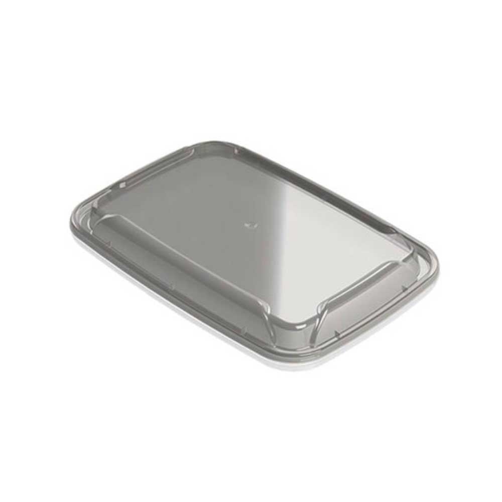 Aviva Plastics Clear Polypropylene Lid for Rectangular Container -- 240 per case
