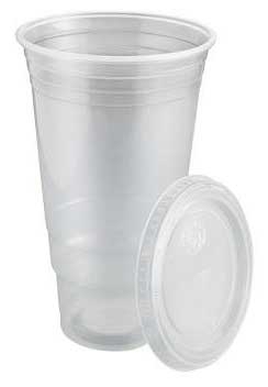 Reyma Polypropylene Clear Smooth Wall Cup, 32 Ounce -- 500 per case