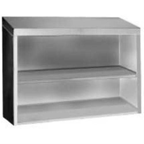 Stainless Steel Wall Shelf, 10 x 132 inch.
