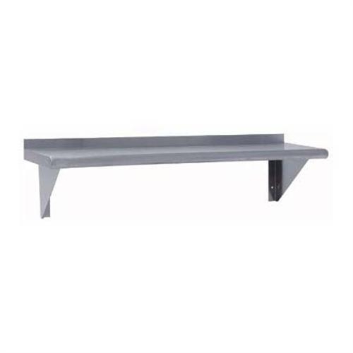 Stainless Steel Wall Shelf, 12 x 72 inch.